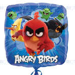 Шар-квадрат Angry Birds Ред, Бомб и Чак, 46 см